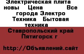 Электрическая плита,  новы  › Цена ­ 4 000 - Все города Электро-Техника » Бытовая техника   . Ставропольский край,Пятигорск г.